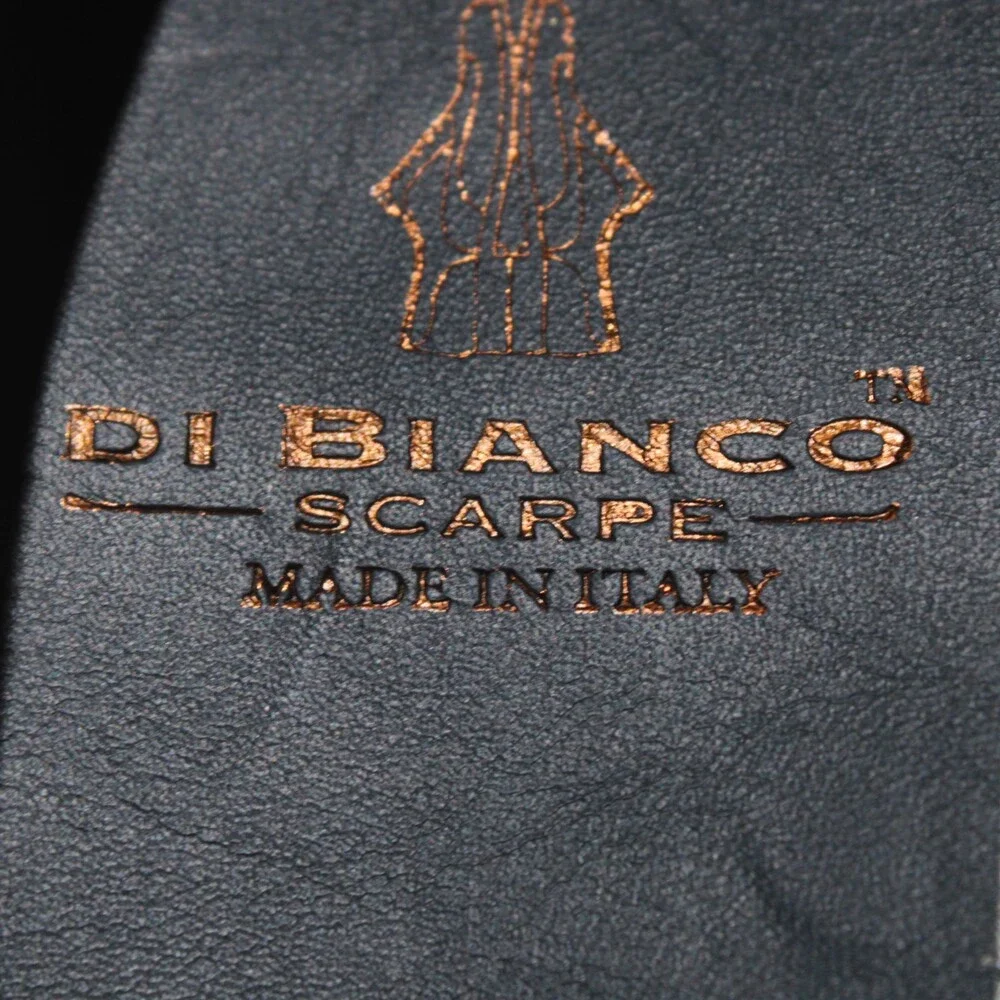 Di Bianco NWB Oxford Dress Shoes Size 41.5 (US 8.5) Green Leather Made in Italy
